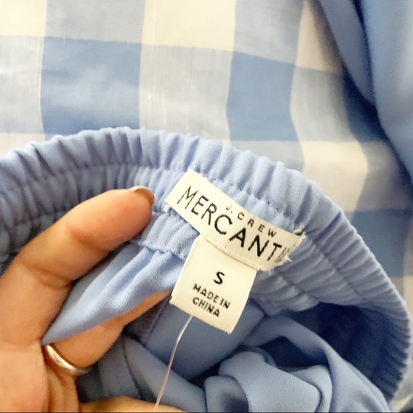 J. Crew Easy pull-on short Bright Peri sz S NWT - Picture 5 of 7